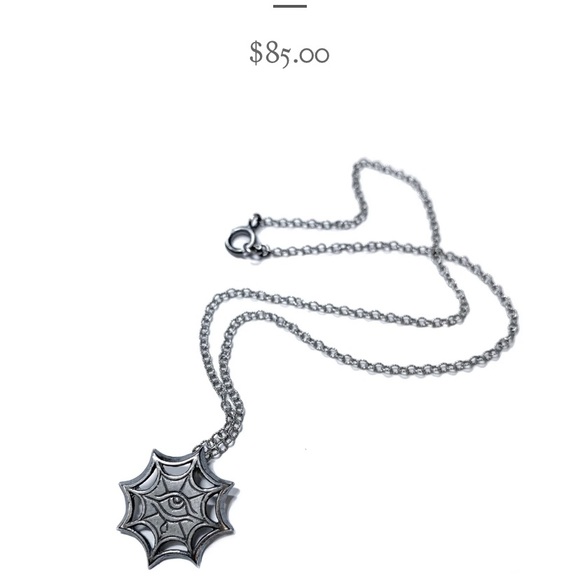 PRICE IS FIRM Weeping spider web necklace - Picture 2 of 5